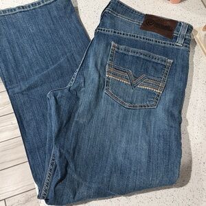 Men's Rock&Roll Blue Jeans